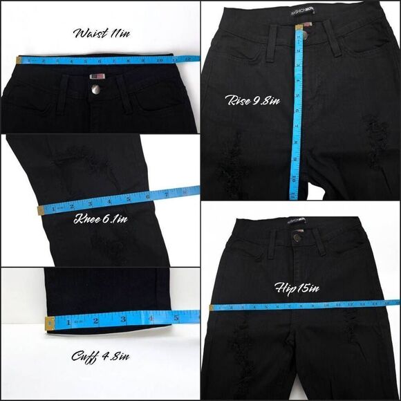 Fashion Nova Skinny Jeans(A028)-Size 3/25 for Women - Picture 9 of 10